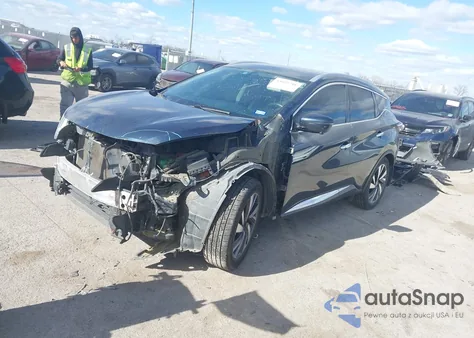 2017 Nissan Murano Platinum z USA, uszkodzony, nr VIN 5N1AZ2MGXHN124106